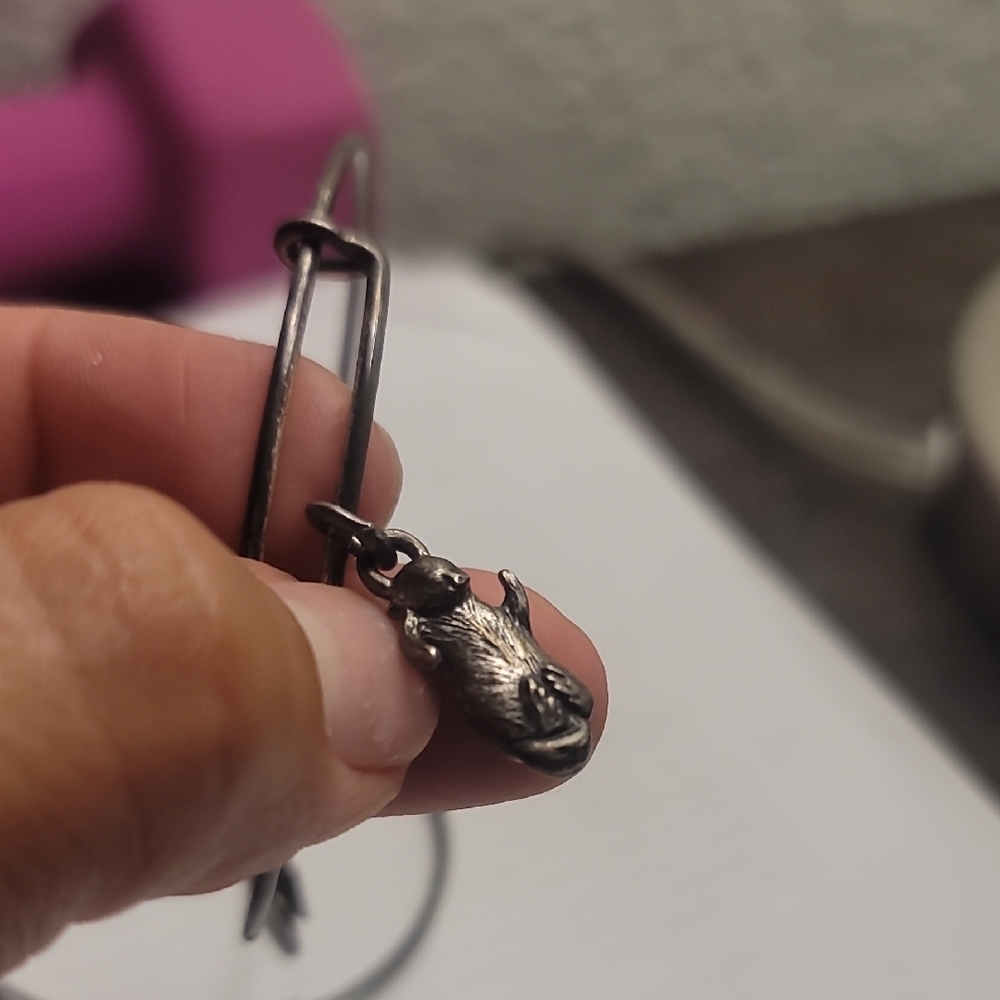 Silver Charm Bangle Set - Picture 3 of 4